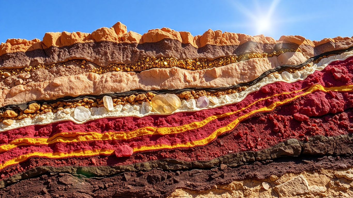 Explorando os Diversos Tipos de Jazigos Minerais: Uma Visão Abrangente