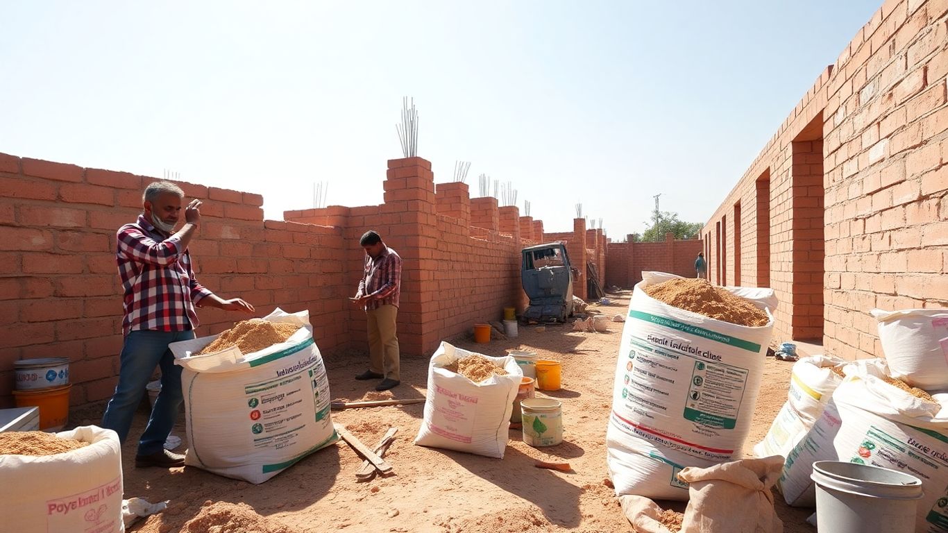 Argila em pó para construção: vantagens, aplicações e dicas para obras eficientes em 2025