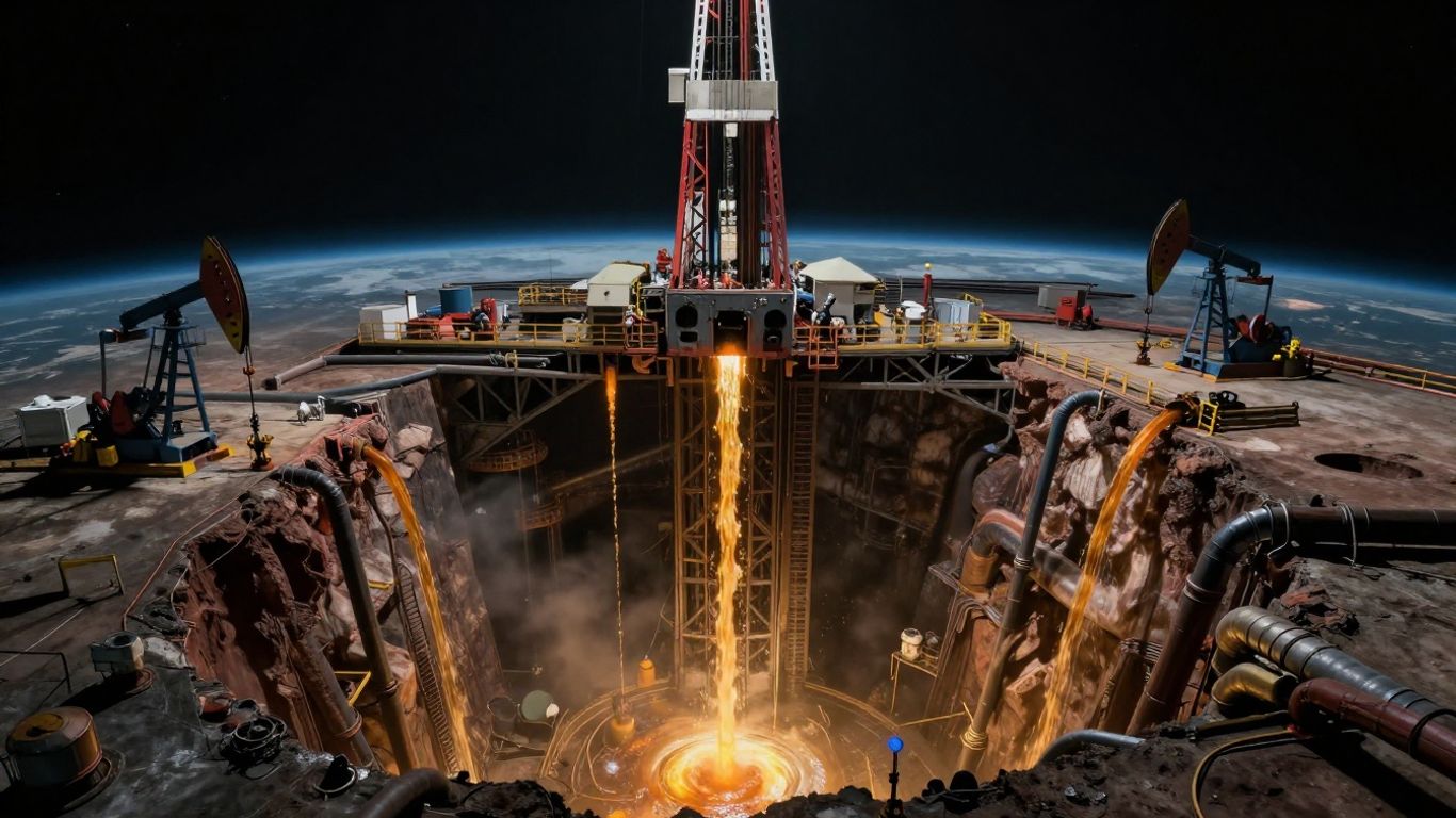 Desvendando como o petróleo é extraído: do subsolo à superfície