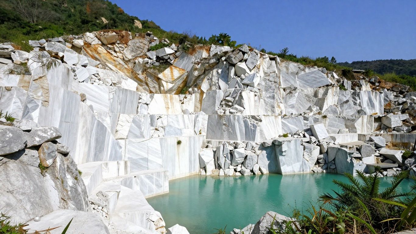Descubra a Majestosa Pedreira de Mármore em Borba, Portugal