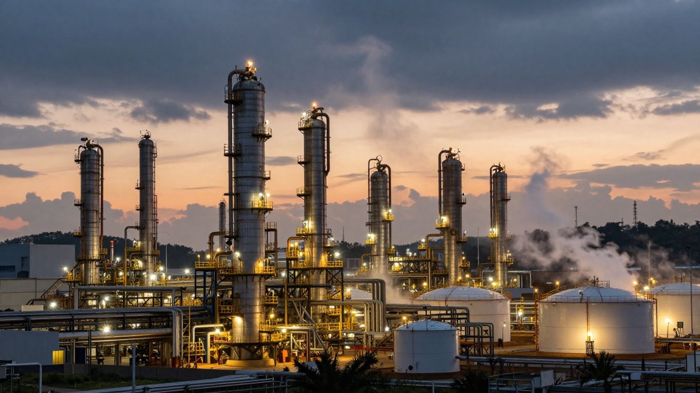 Desvendando a Refinaria de Petróleo: Do Crú ao Produto Final